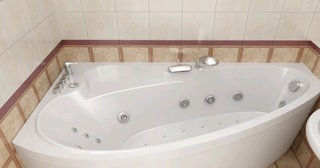 Установка угловой ванны в Наро-Фоминске - профессиональный монтаж от СантехДомНр- от 3061 рублей
